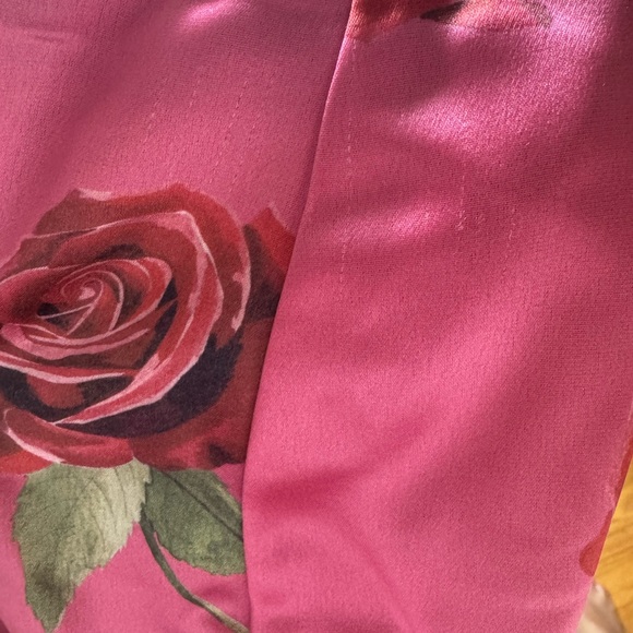 Sau Lee Sofia Dress in Pink Multi Size 6 - Picture 5 of 8